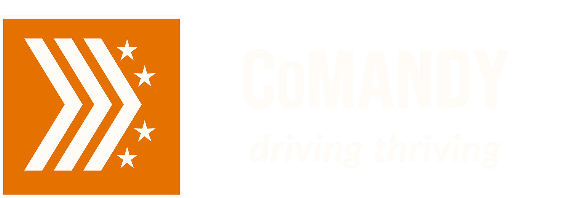 CoMandy Logo, Driving Thriving